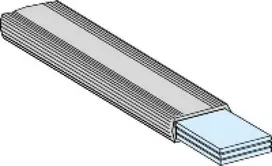 Schneider Electric Šynų juosta izoliuota 250A 20x3mm 1800mm LVS04743