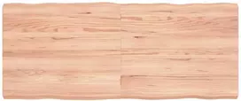 Stalviršis, šviesiai rudas, 120x50x6cm, ąžuolo masyvas