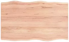 Stalviršis, šviesiai rudas, 100x60x2cm, ąžuolo masyvas
