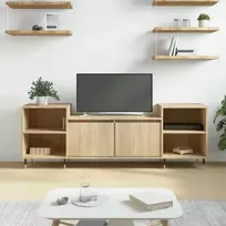 TV staliukas Televizoriaus spintelė, ąžuolo, 160x35x55cm, apdirbta mediena