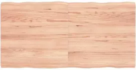 Stalviršis, šviesiai rudas, 120x60x4cm, ąžuolo masyvas