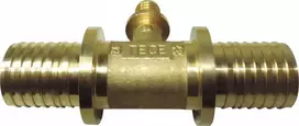 „Tece“ redukcinis žalvarinis trišakis 32 x 16 x 32 mm (760537)