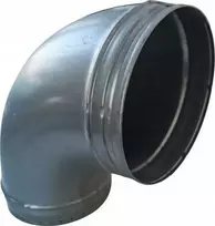 SpiroFlex Alkūnė DN 200, 90°
