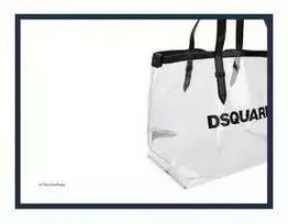 Dsquared2 Dsquared, Dsquared, Tualetinis popierius, GWP Tekstilinis maišelis, Skaidrus