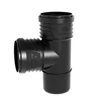Wavin Tee 87,5 ° SiTech + 50 mm juoda (3067774)