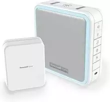 Ecost prekė po grąžinimo Honeywell 9 serijos nešiojamasis durų skambutis su Halo Light ir WireFree C (Atnaujinta)