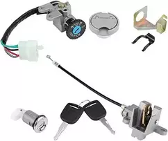 Ecost prekė po grąžinimo Kimiss 1 Set 5Pin Connector 2 Keys uždegimo užrakto raktų užrakto degalų da (Atnaujinta)