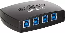Ecost prekė po grąžinimo Lindy USB 2.0 Switch Classic (Atnaujinta)