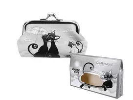 Carmani Didelė piniginė Crazy Cats 20x10x1cm