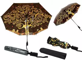 Camani Carmani Sulankstomas skėtis G.Klimt "Gyvybės medis" h55cm,d95cm