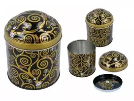 Camani Carmani dėžutė arbatai G.Klimt "Gyvenimo medis"1vnt 9x11cm