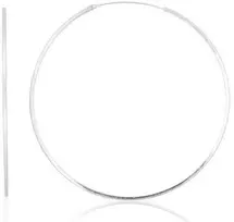 Sidabriniai auskarai –žiedai - 2.5 g. - 55 mm.
