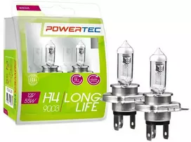M-TECH Lemputės H4 Powertec Long Life 12V DUO