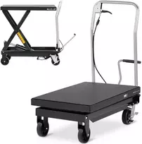 MSW Žirklinis stalinis vežimėlis transportiniam kėlimui 815 x 500 mm 500 kg