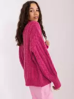 Wool Fashion Italia Megztinis-AT-SW-2363-2.04P-fuksija