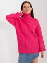 Wool Fashion Italia Megztinis-AT-SW-2348.93-fuksija