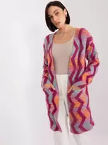 Wool Fashion Italia Megztinis-AT-SW-234701.34-fuksija