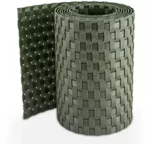 Tvoros juosta MIKKO Rattan 19cm x 12,75m, žalia MK-12