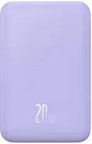 Magnetinis Mini Powerbank Baseus 5000mAh 20W (violetinė)