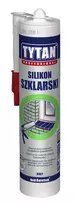 Tytan Stiklinis silikonas, baltas 310ml