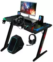 Raptor Gaming Žaidimų stalas Raptor GT100 120x60cm RGB Juodas