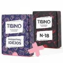 TIBINO nutrinamų kortelių komplektas "N-18" ir "Pasimatymų idėjos"
