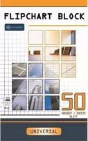 Biurfol BLOOK TO FLIPCHART 64 X 100CM GRID (50)