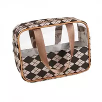 Eu Sandelis Houndstooth rašto kosmetinė KS54