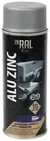 Dažai aerozolin. aliuminio INRAL ALU ZINC 400ml