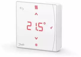 Šildymo valdymo sistema Danfoss Icon2, belaidis termostatas, su ekranu, virštinkinis