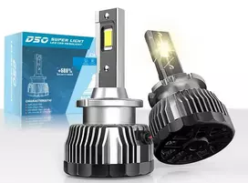 Rutense LED lemputės D2S D2R +580% šviesos 12000LM CANBUS