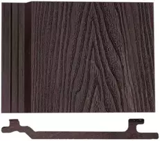 WPC profilis RUDAS, plotis 135 mm, ilgis 1 m (370381)