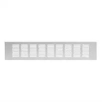 Aliuminio grotelės EUROPLAST RA840S, 80 x 400 mm, sidabro