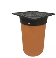 Šulinio dangtis su vamzdžiu Magnaplast, Ø 300 mm, 40t