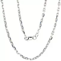 Sidabrinė grandinėlė Anchor 3 mm , briaunų apdirbimas deimantu - 3 mm. - 55 - 11.3 g.