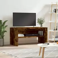 TV staliukas TV spintelė, dūminio ąžuolo, 80x40x40cm, apdirbta mediena