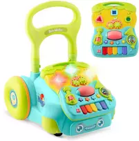 Nukido Lavinamasis stumdukas su pianinu 2in1 kūdikiams, Ricokids