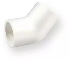 Nibco Alkūnė 417-005, PVC-U, 1/2″x 45°, klijuojamas vidus