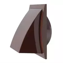 Išorinės ventiliacijos grotelės EUROPLAST ND12FVB, rudos