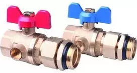 Danfoss Lodveida vārsts kolektoram 1"