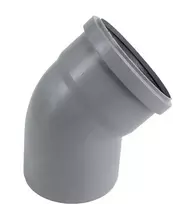 Magnaplast Vidaus kanalizacijos alkūnė HTplus, Ø 75 mm, 45°
