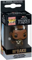 FUNKO POP! Raktų pakabutis: Marvel: Black Panther: Wakanda Forever - M'Baku, 10 cm