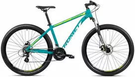 Dviratis Romet Rambler R9.1 2025 mėlynas-baltas-yellow-17" / M (Dydis: 17" / M)