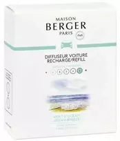 Drėkintuvas Maison Berger Paris Ocean Breeze automobilinis difuzorius su pakrovimu ir papildymu, 2 vnt.