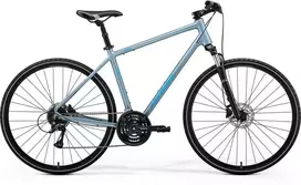 Dviratis Merida Crossway 20 III1 silk steel mėlynas(mėlynas)-47 cm / S (Dydis: 47 cm / S)