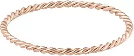 Troli Minimalist auksinis-plated Rose Gold ring
