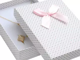 Jk Box Papuošalų rinkinio dėžutė taškeliais KK-8 / A1 / A6
