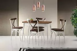 Asir Kalune Design Išskleidžiamas valgomojo stalas Dolunay - 1282