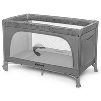 Kidnort Grotta Oxford 210 Light Grey Vaikiška kelioninė lovytė