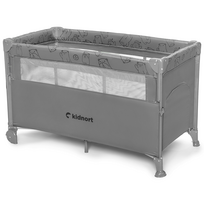 Kidnort Näste Oxford 210 Light Grey Vaikiška kelioninė lovytė